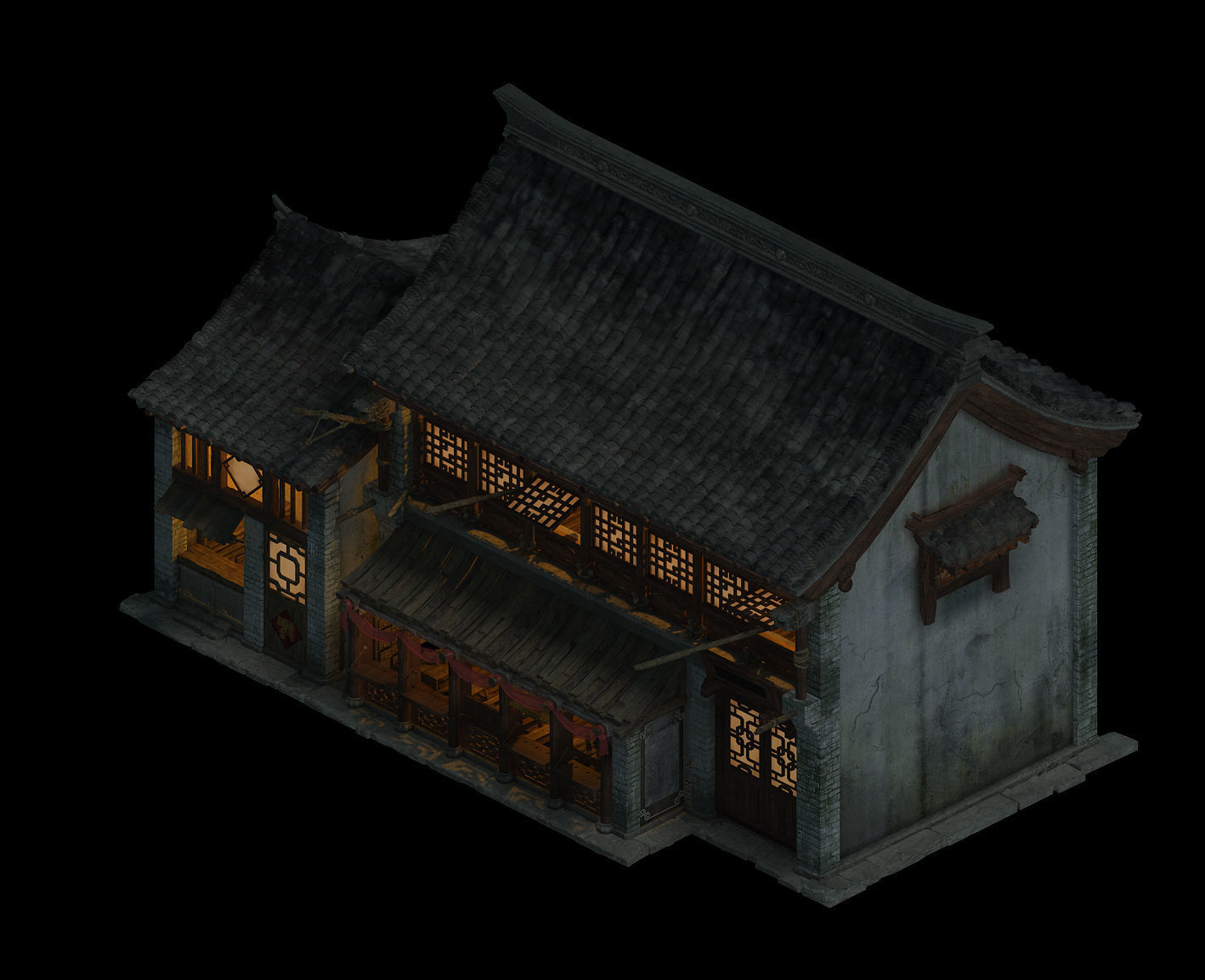 Dali-Architecture-Shop 03 3D model_3