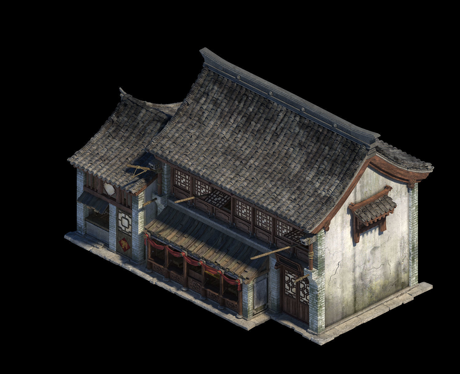 Dali-Architecture-Shop 03 3D model_1