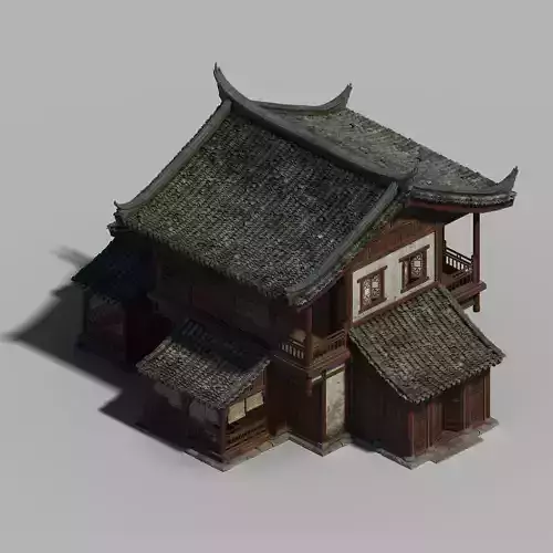Dali-Private House-Architecture 01 3D model