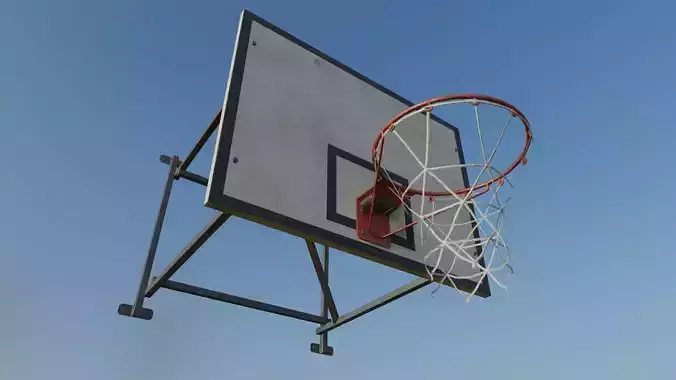 Old Basketball Backboard