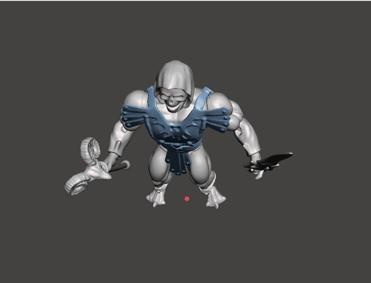 SKELETOR MOTU ACTION FIGURE ORIGINS COMPLETE 3D print model_4