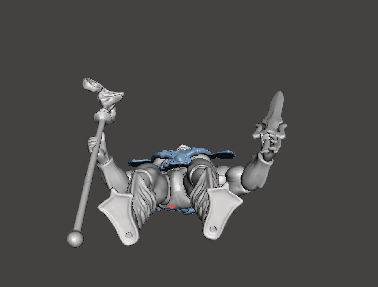 SKELETOR MOTU ACTION FIGURE ORIGINS COMPLETE 3D print model_5