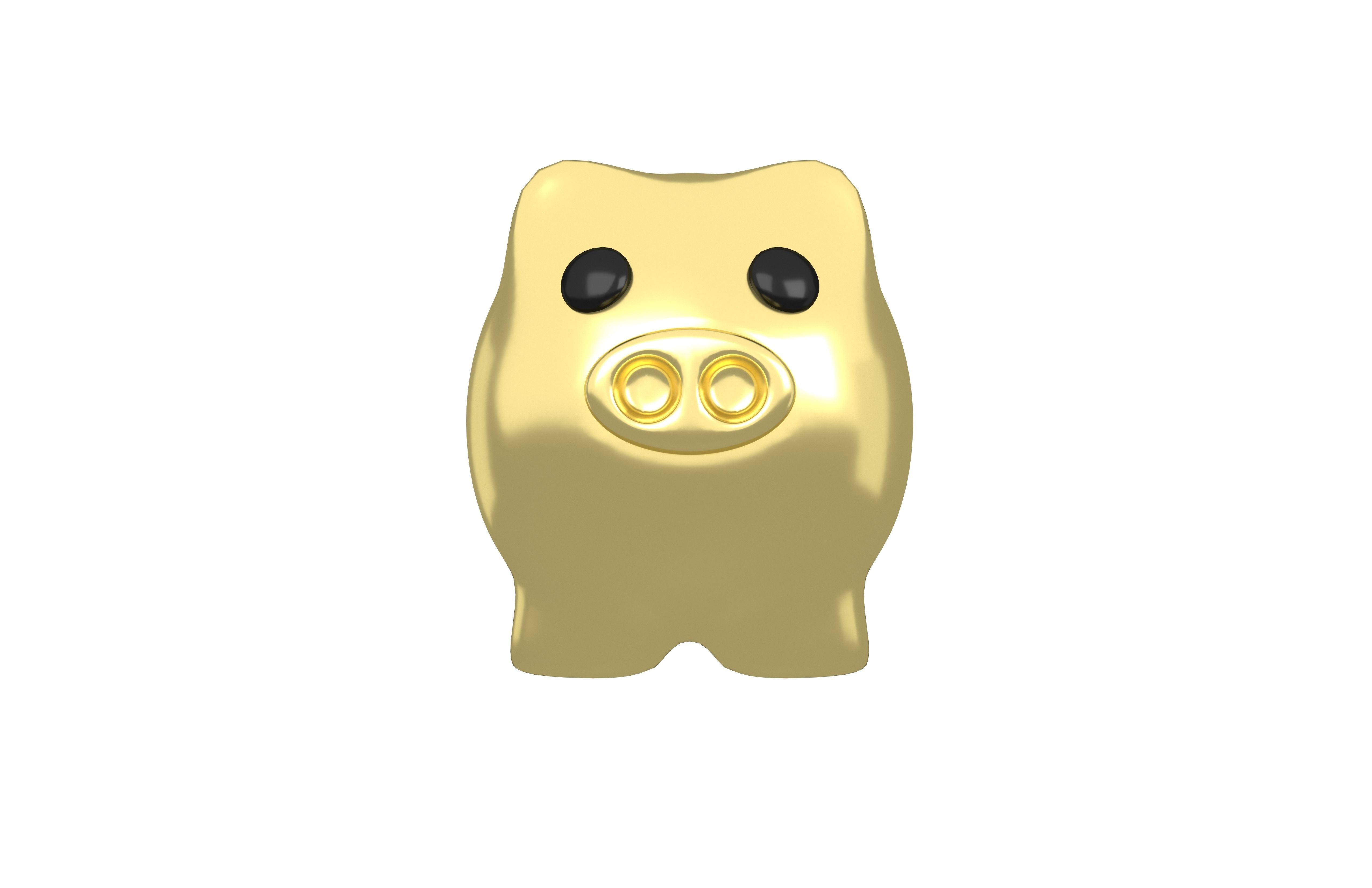 Piggy Bank V1 Pack 02 Low-poly 3D model_70