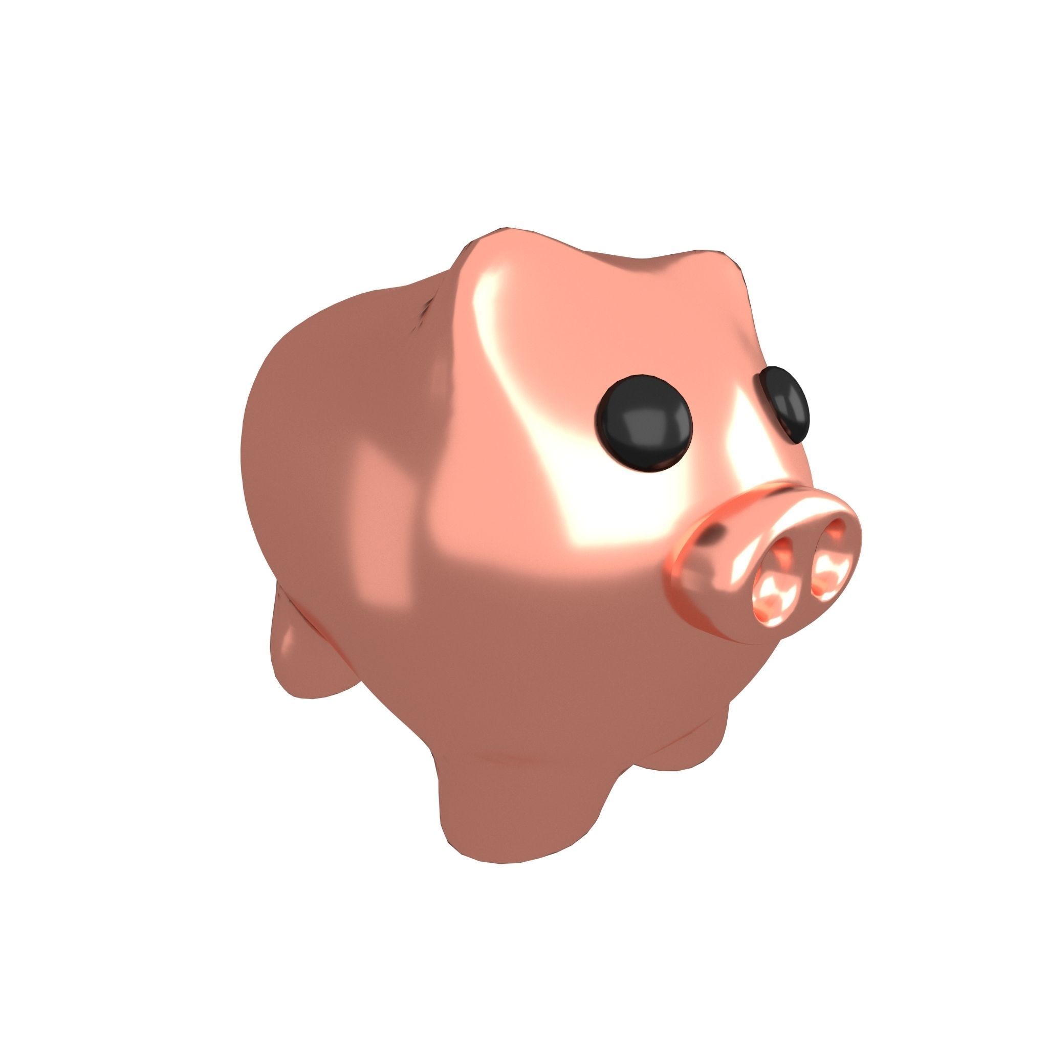 Piggy Bank V1 Pack 02 Low-poly 3D model_22