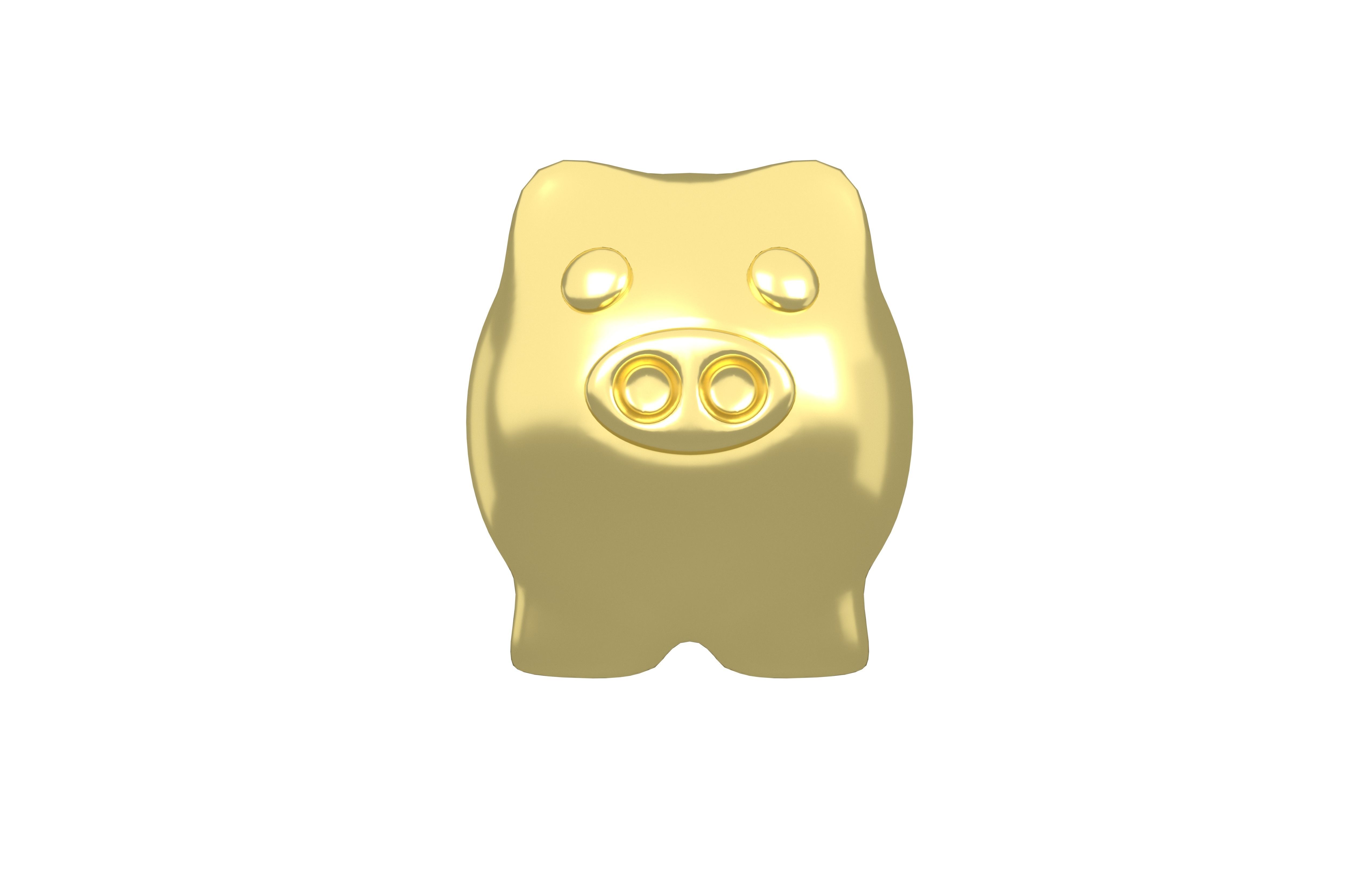Piggy Bank V1 Pack 02 Low-poly 3D model_52