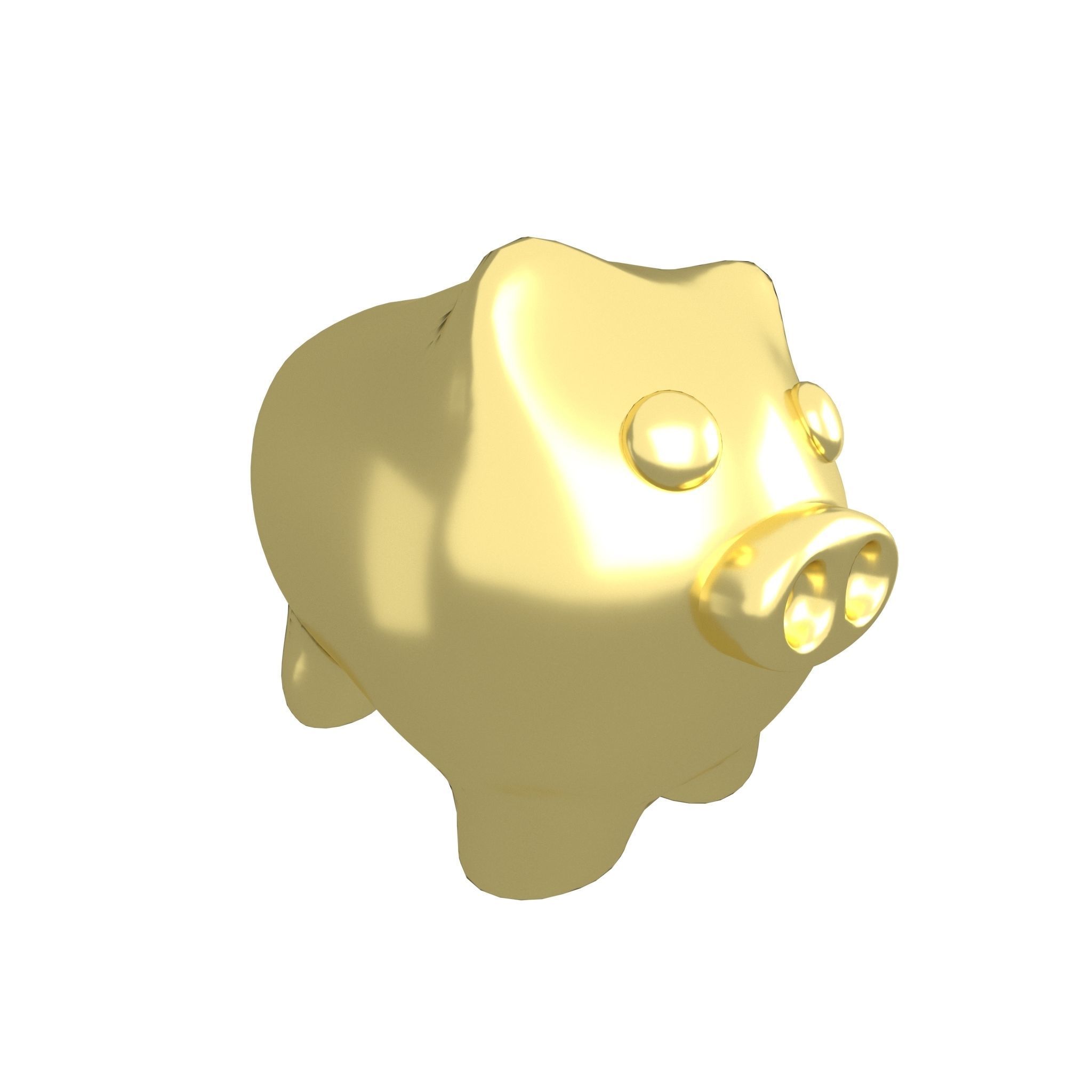 Piggy Bank V1 Pack 02 Low-poly 3D model_50