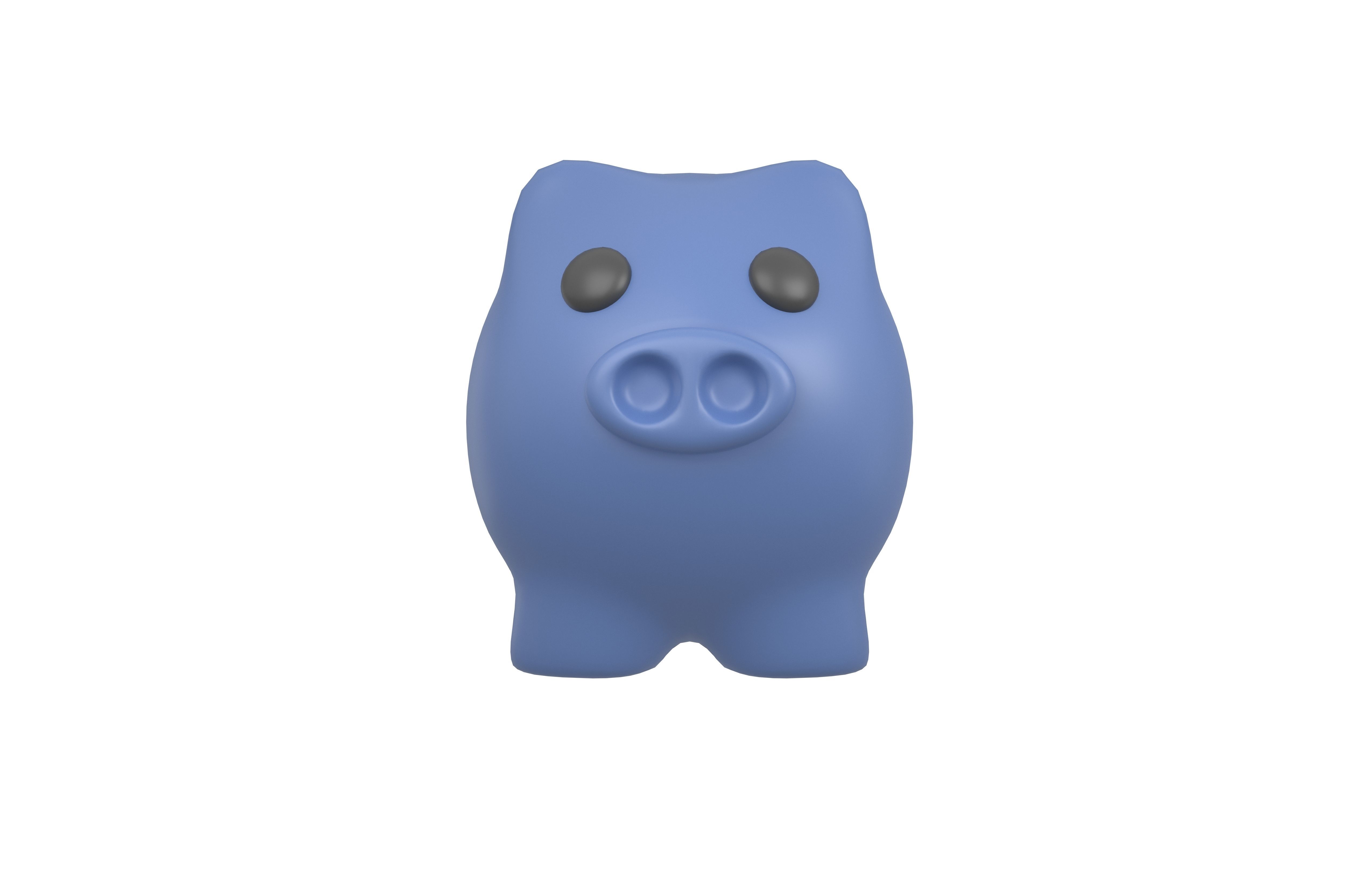 Piggy Bank V1 Pack 02 Low-poly 3D model_61