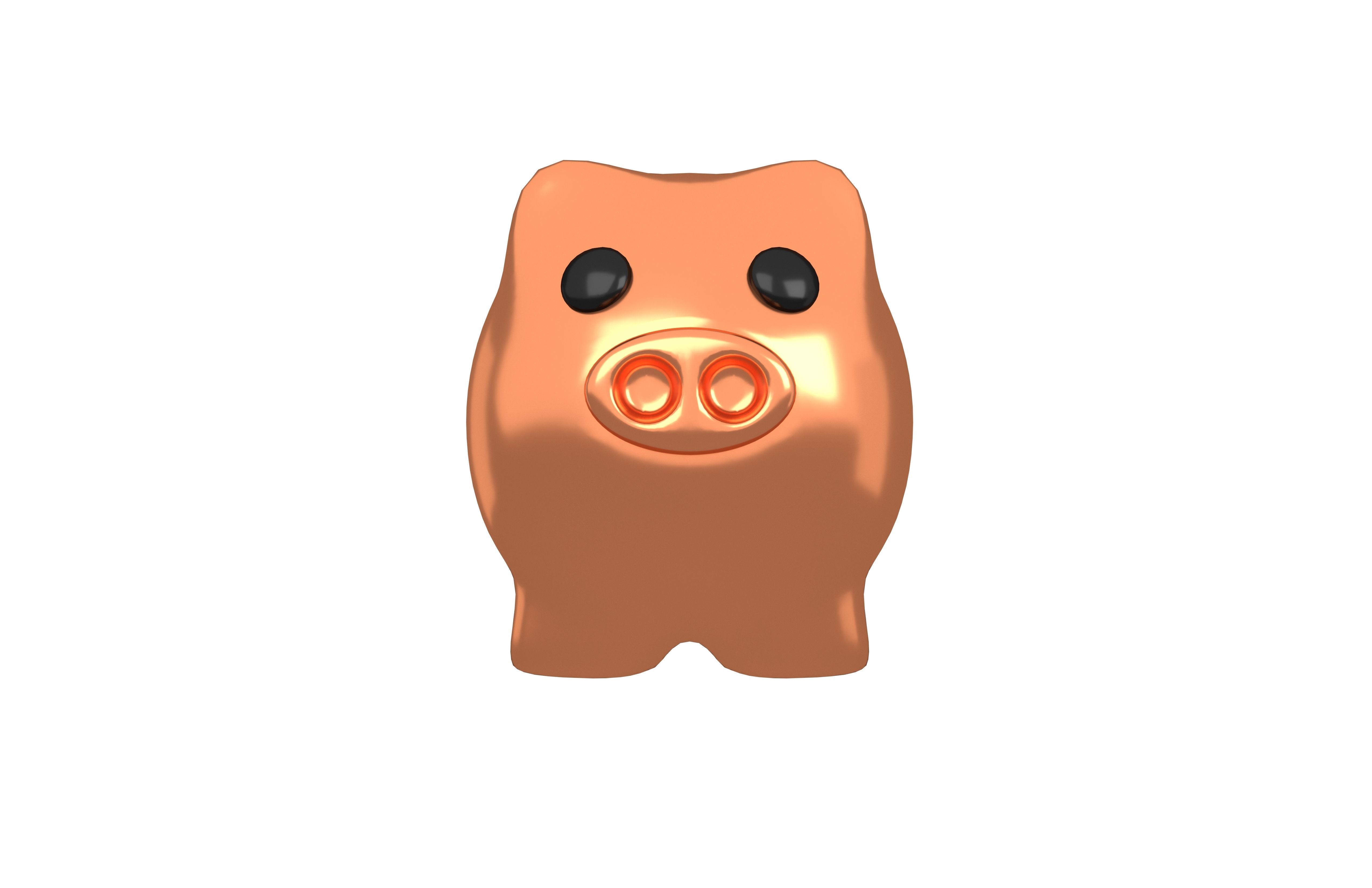 Piggy Bank V1 Pack 02 Low-poly 3D model_58
