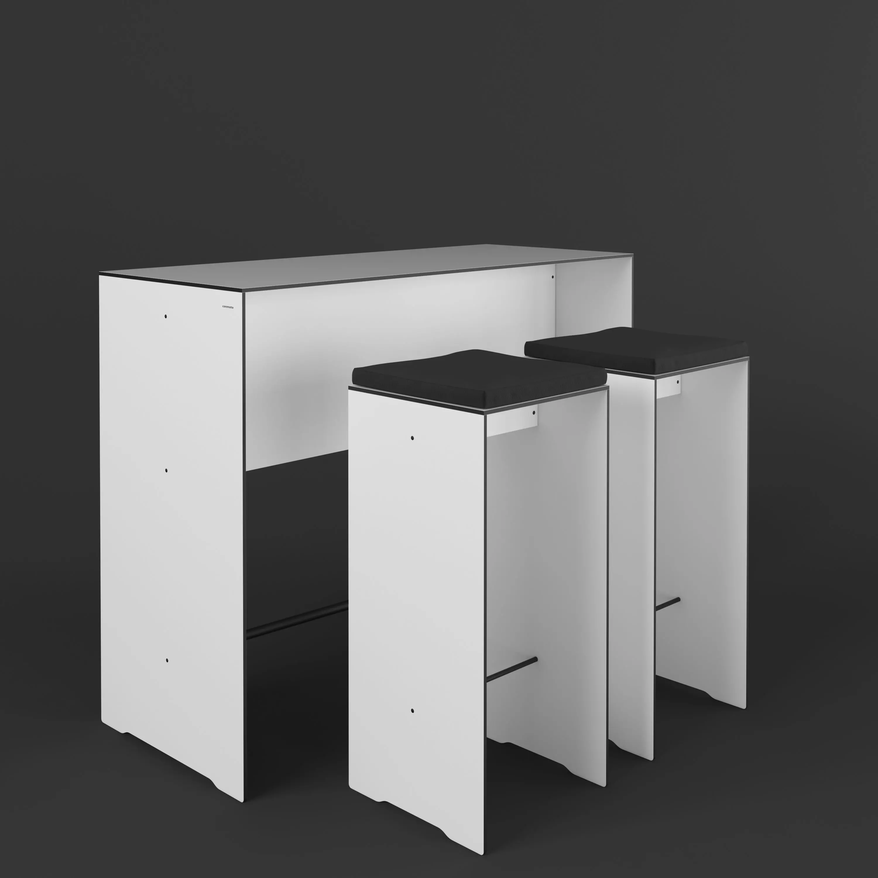 Conmoto Riva Barhocker 3D model_0