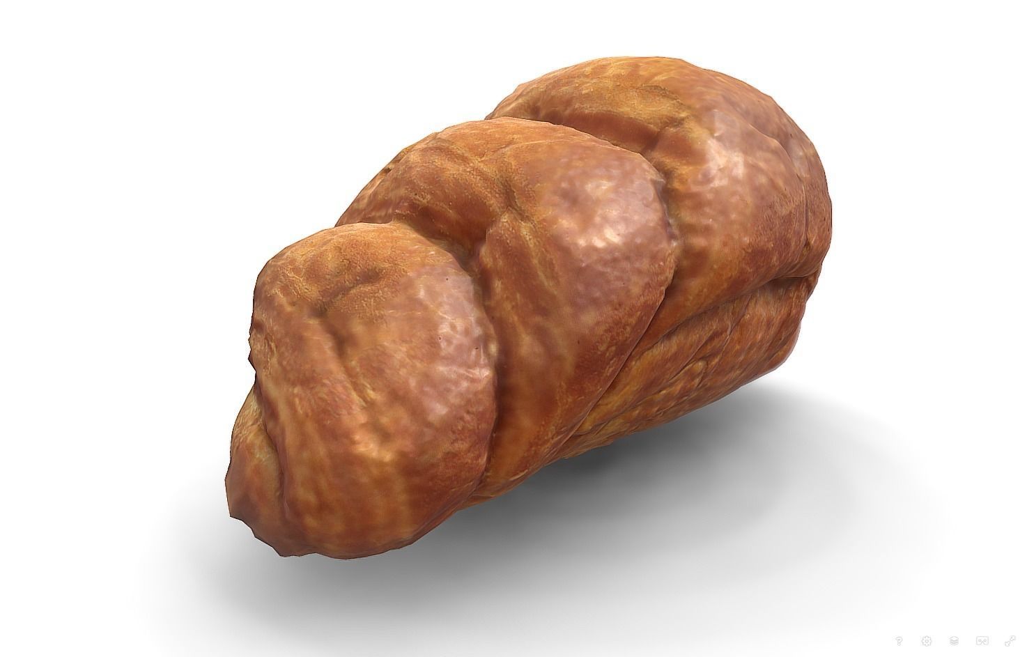 3d scans collection flour bread 3D Low-poly 3D model_65