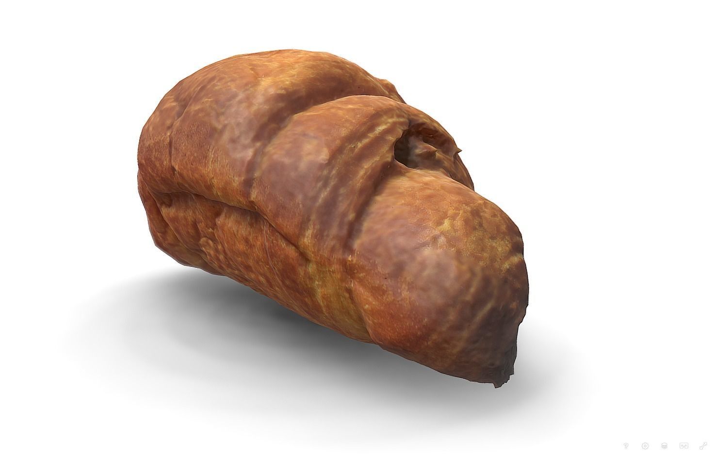 3d scans collection flour bread 3D Low-poly 3D model_70
