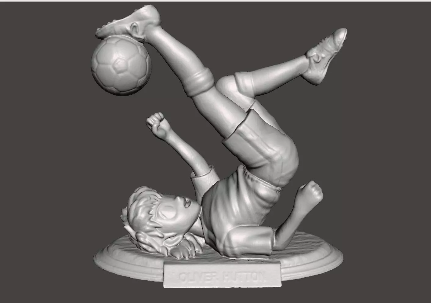 OLIVER HUTTON SUPER CAMPEONES 3D print model_0