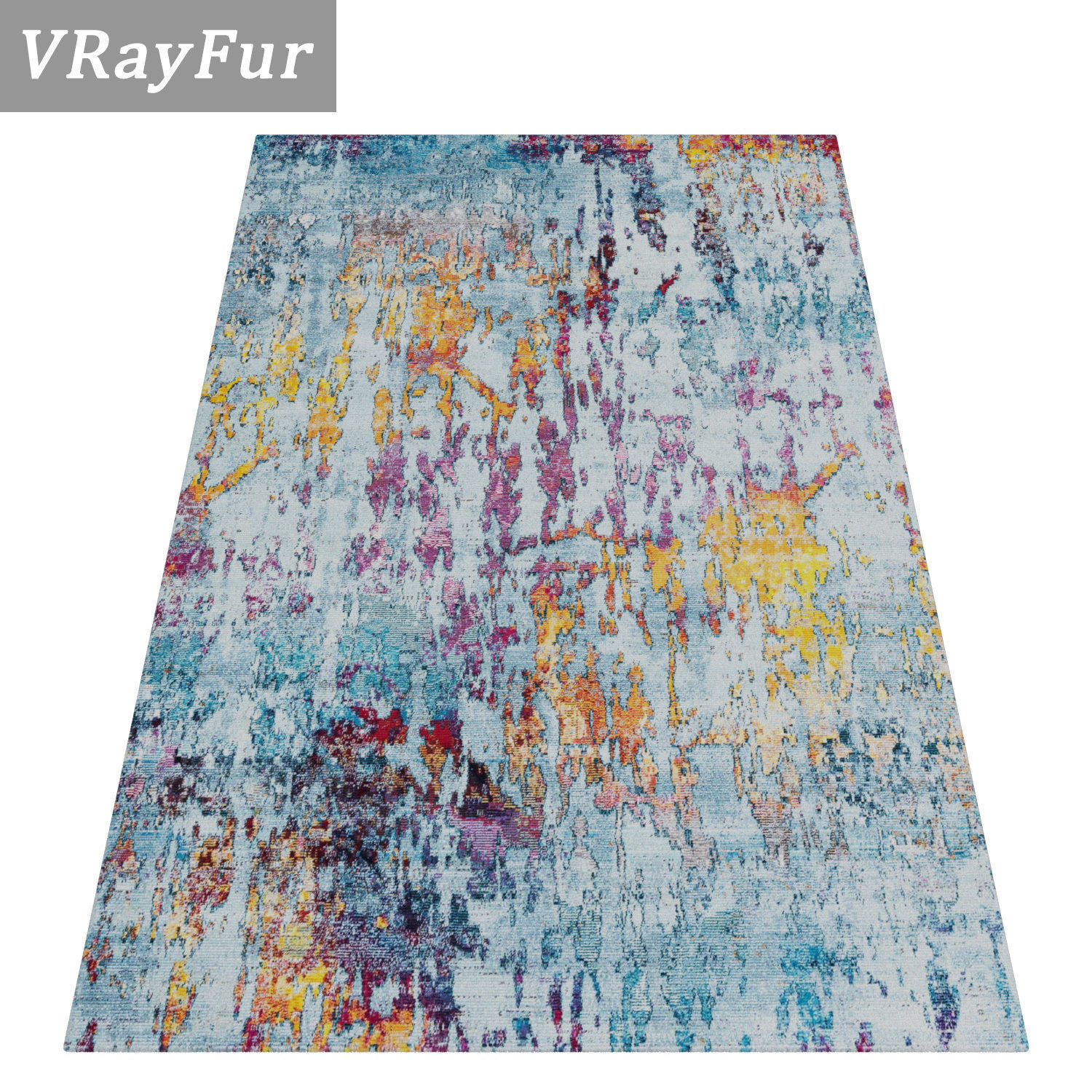 Rug Set 1740 3D model_2