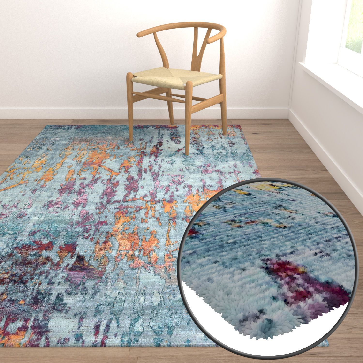 Rug Set 1740 3D model_5