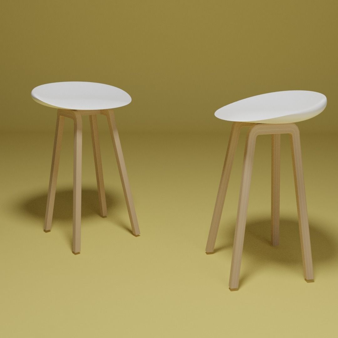 Fancy chair Free 3D model_3