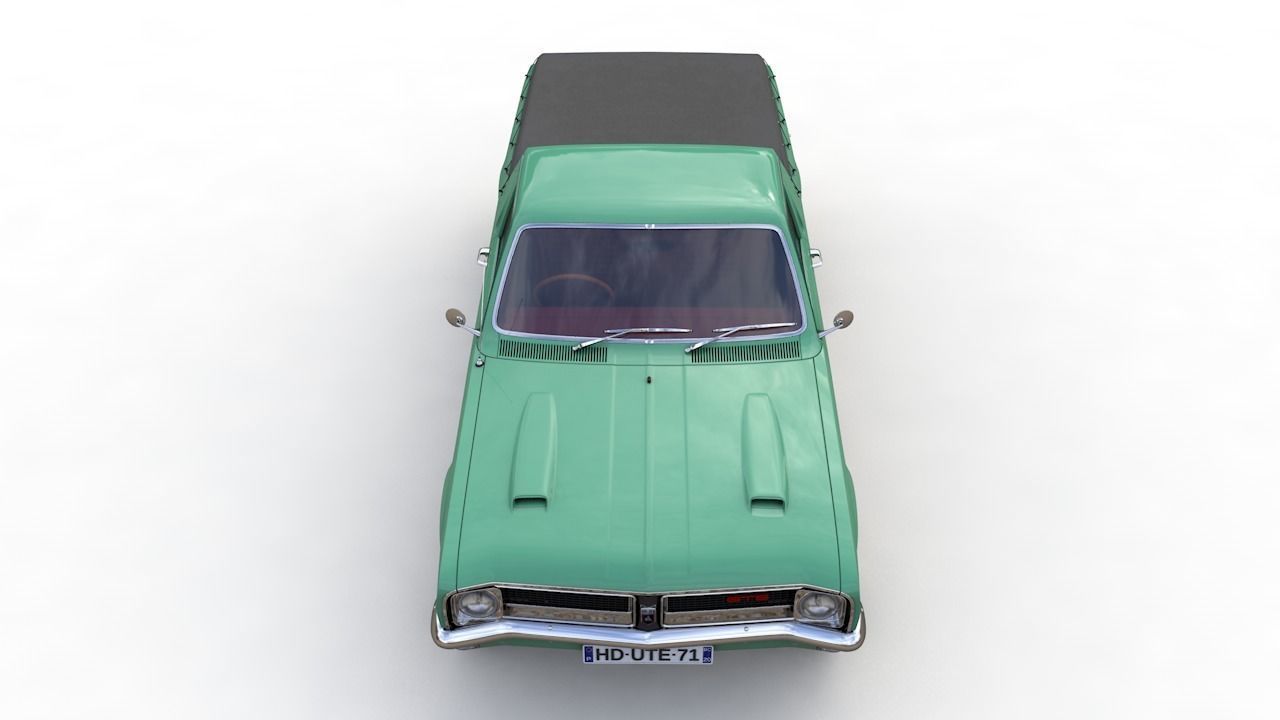 HOLDEN HG UTE GTS 1971 3D model_21