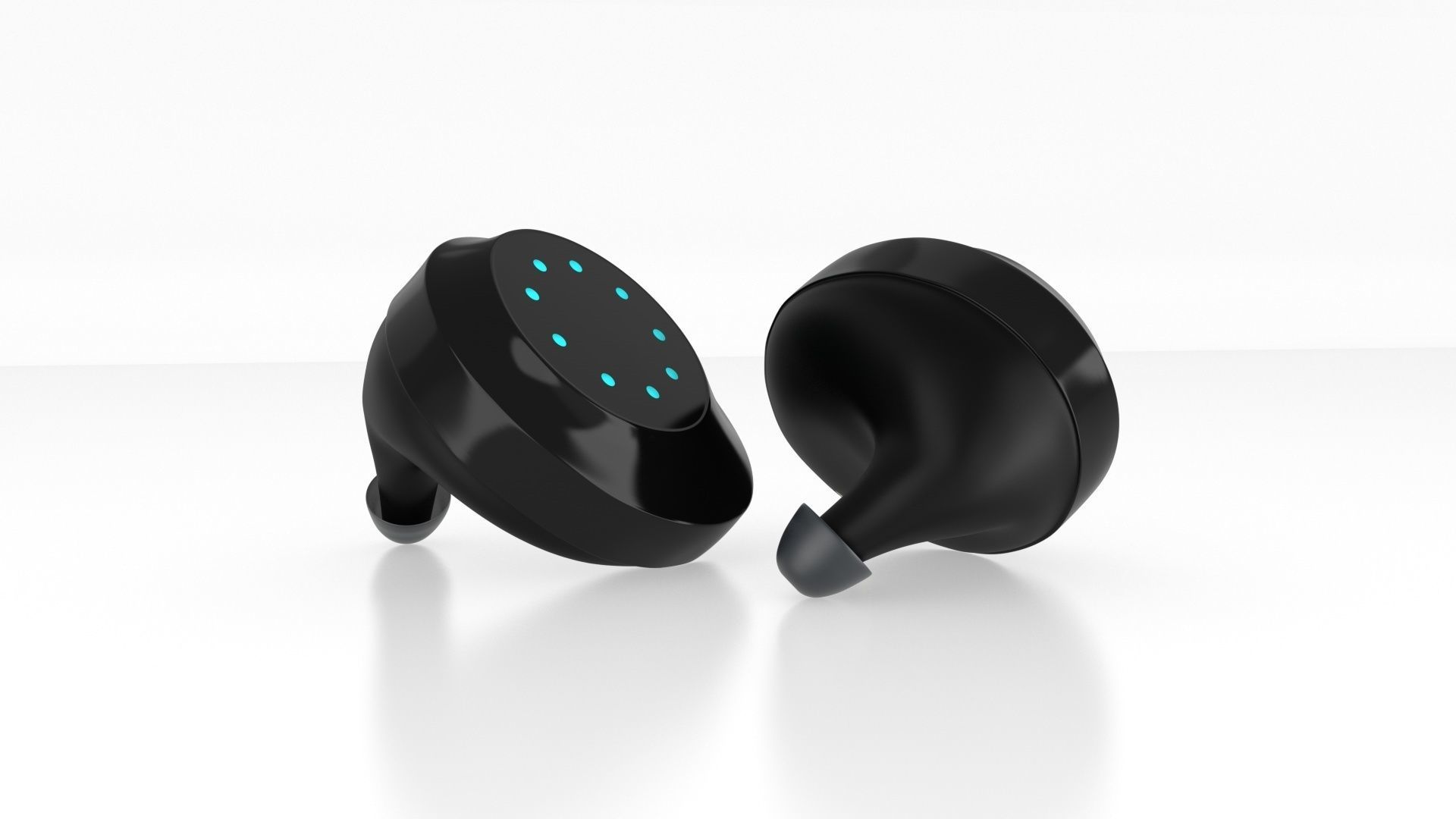 Earbuds best wireless 3D model_3