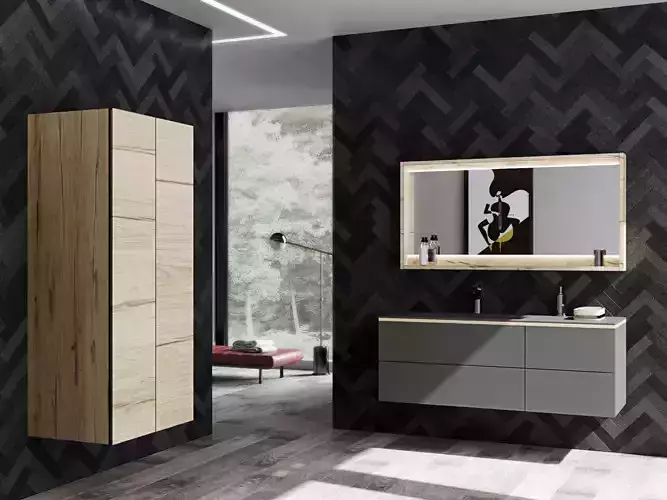 Bathroom furniture set 05