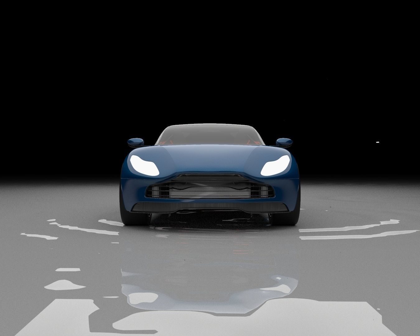 Car Rendering 3D model_1