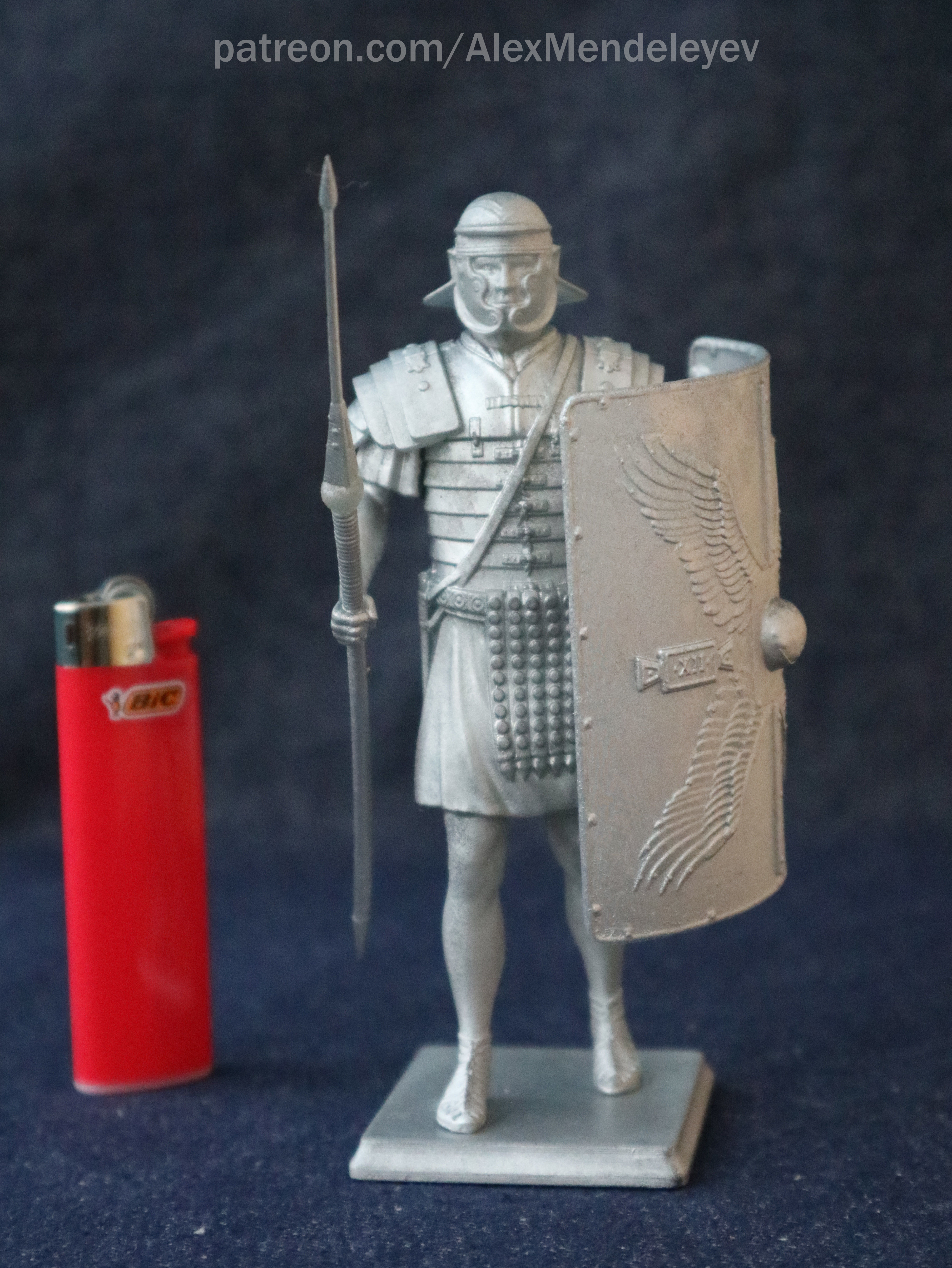 Roman Legionary 3D print model_9