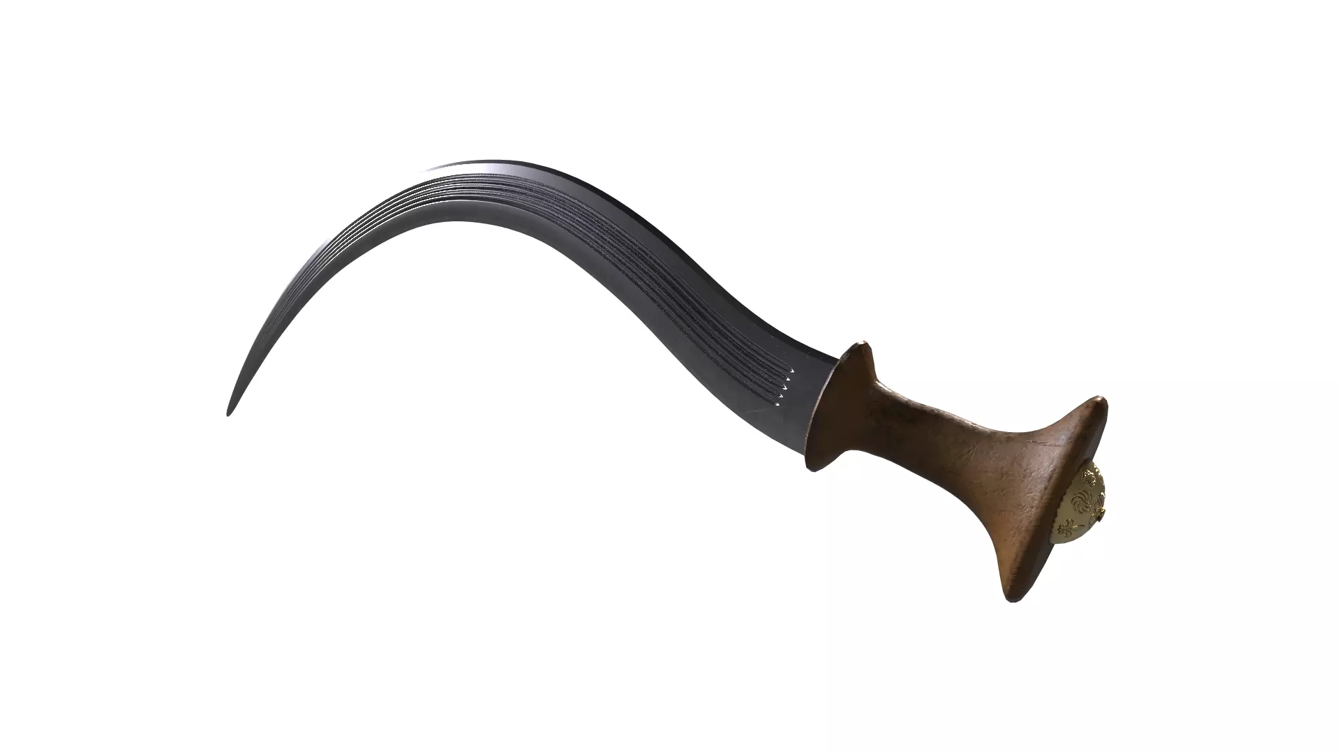 Sword for video game Free 3D model