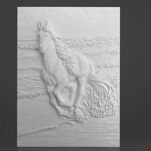 Horse Carving 002