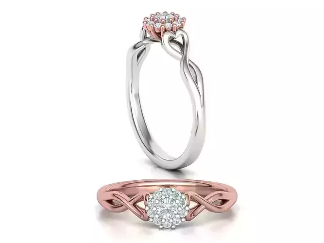 Paradise Own design ring Promise ring 3dmodel 3D print model
