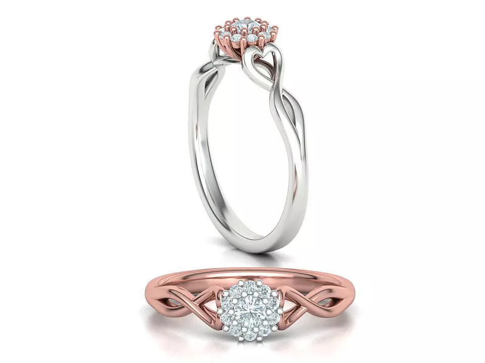 Paradise Own design ring Promise ring 3dmodel 3D print model