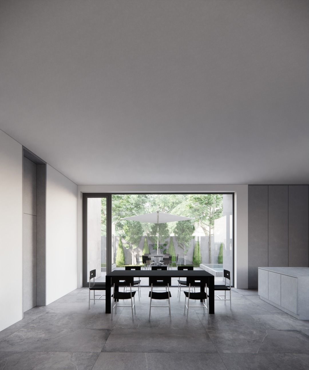 Modern Villa 3D model_12