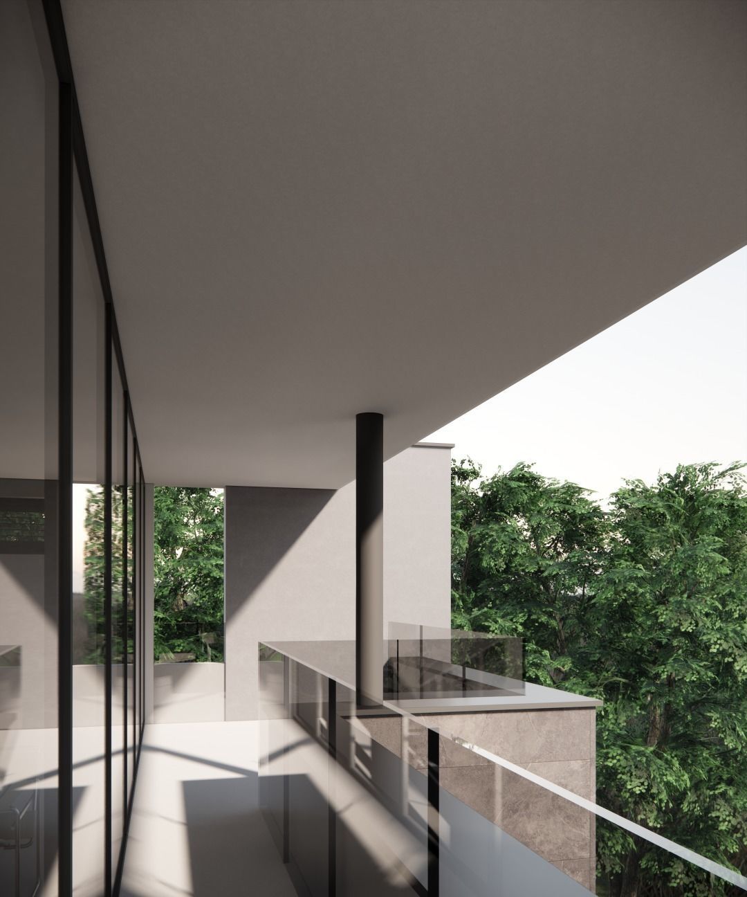 Modern Villa 3D model_19