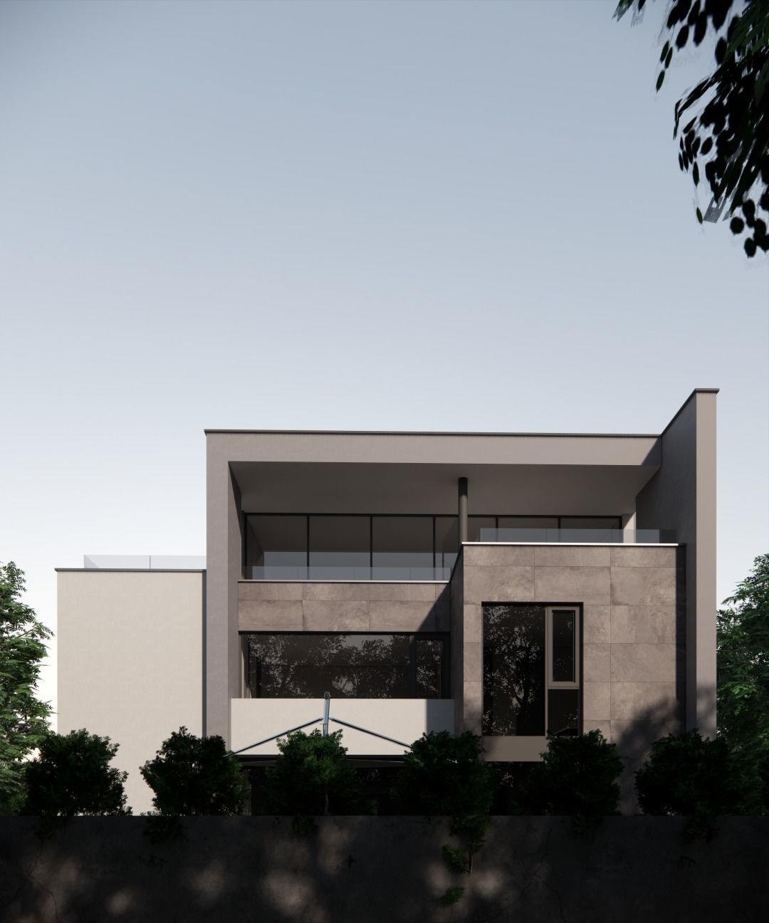 Modern Villa 3D model_20