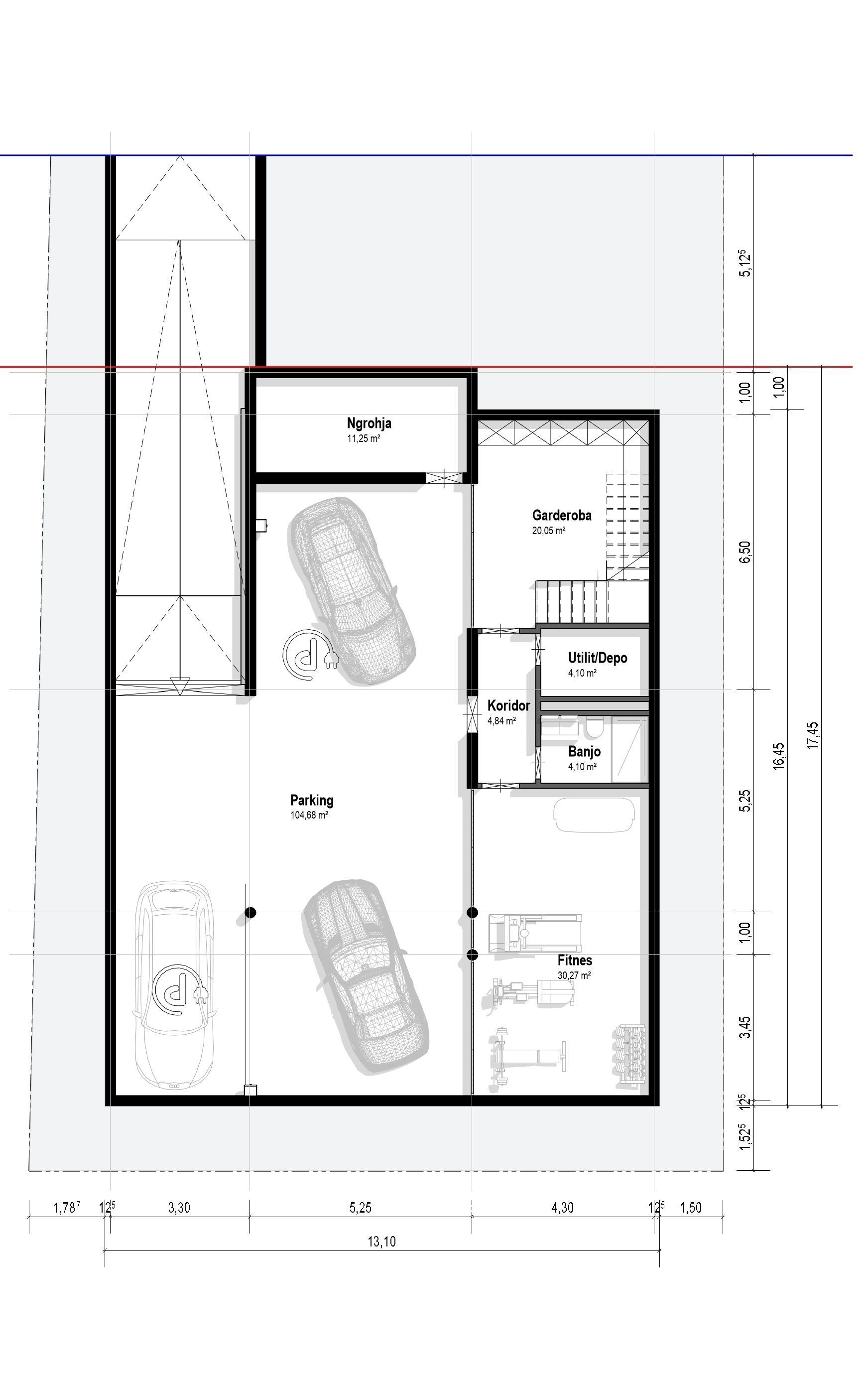 Modern Villa 3D model_23
