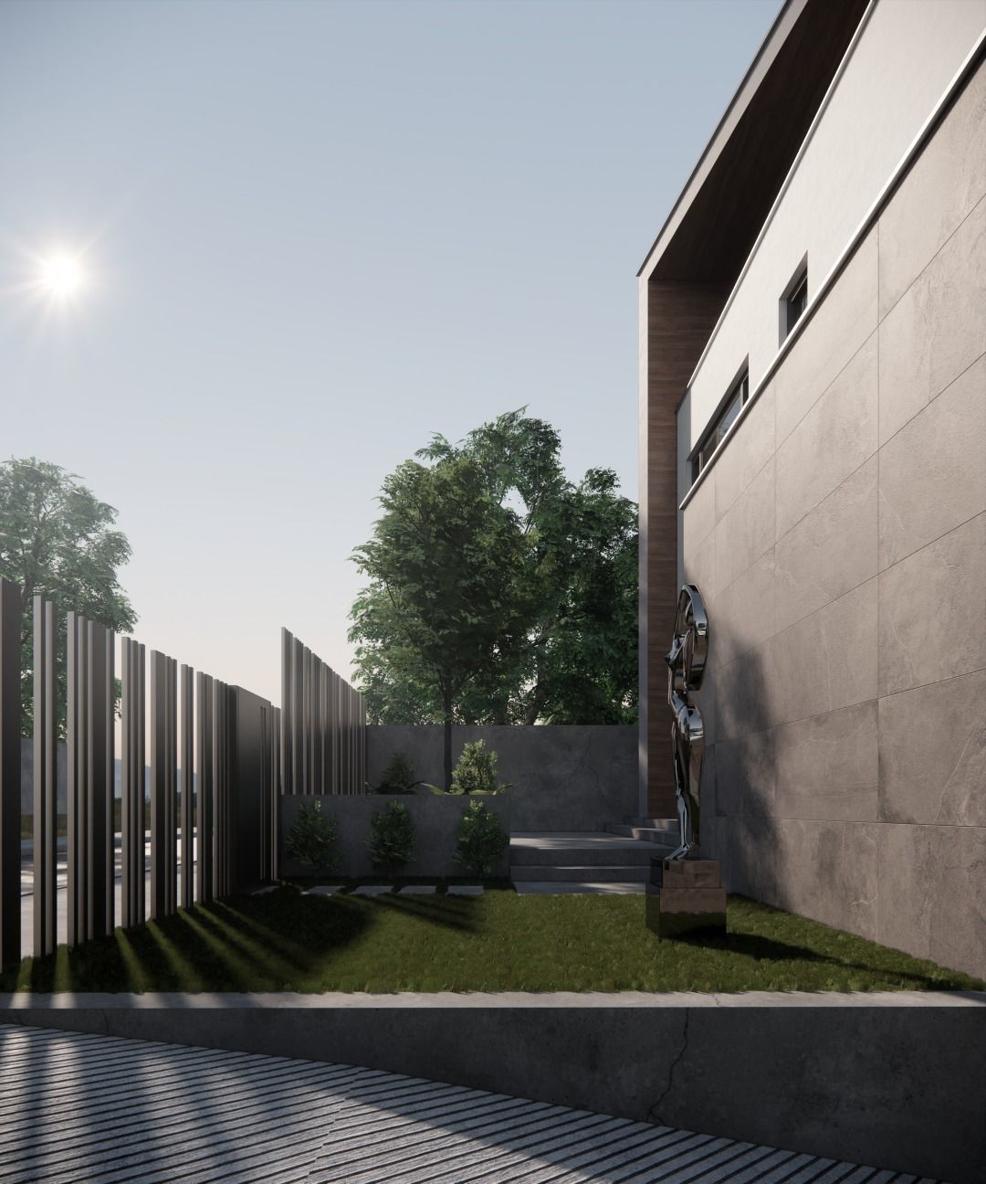 Modern Villa 3D model_15