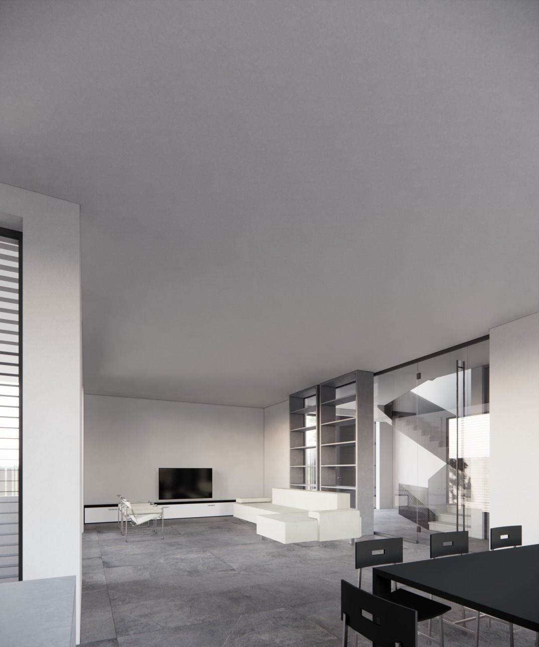 Modern Villa 3D model_13