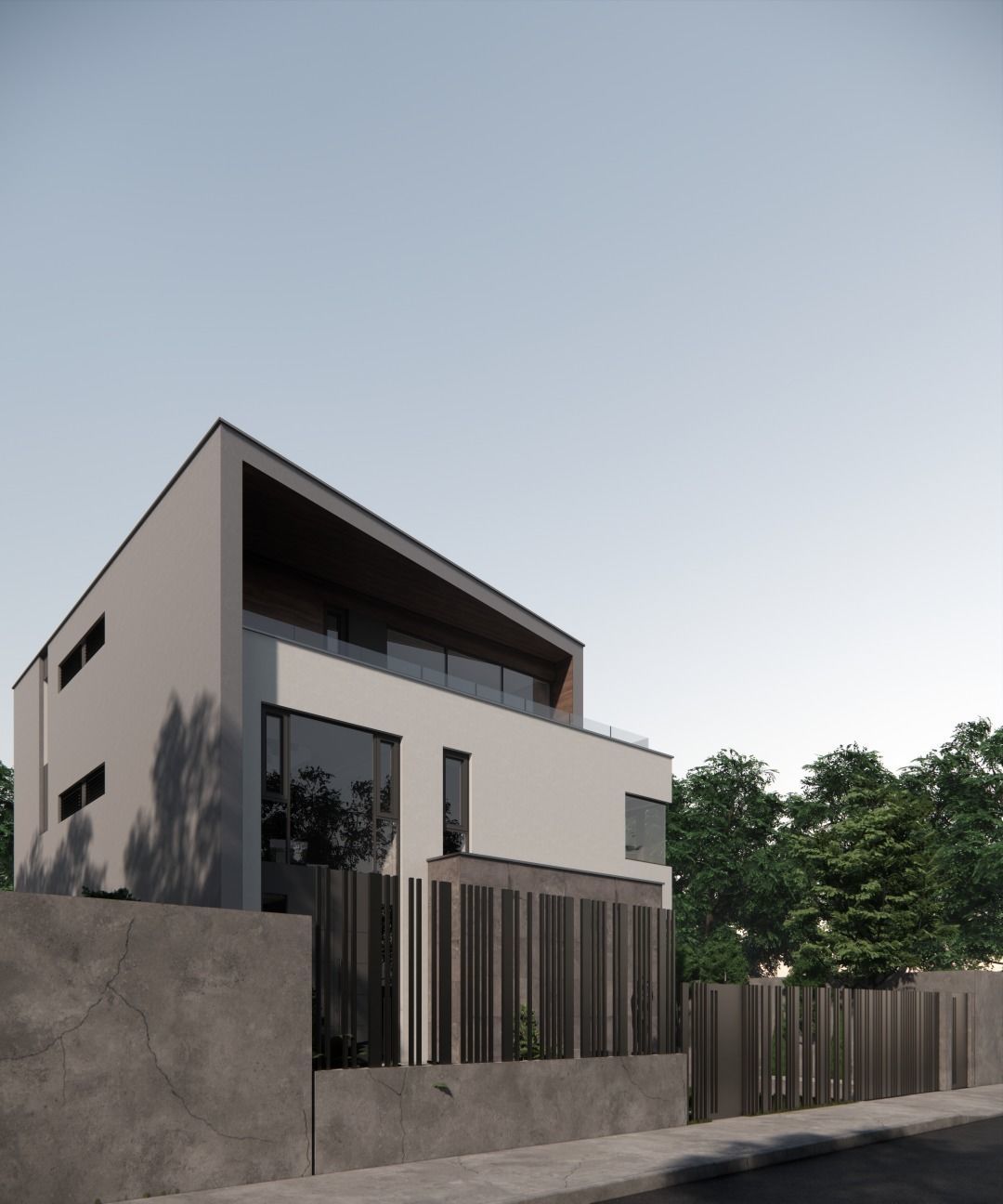 Modern Villa 3D model_17