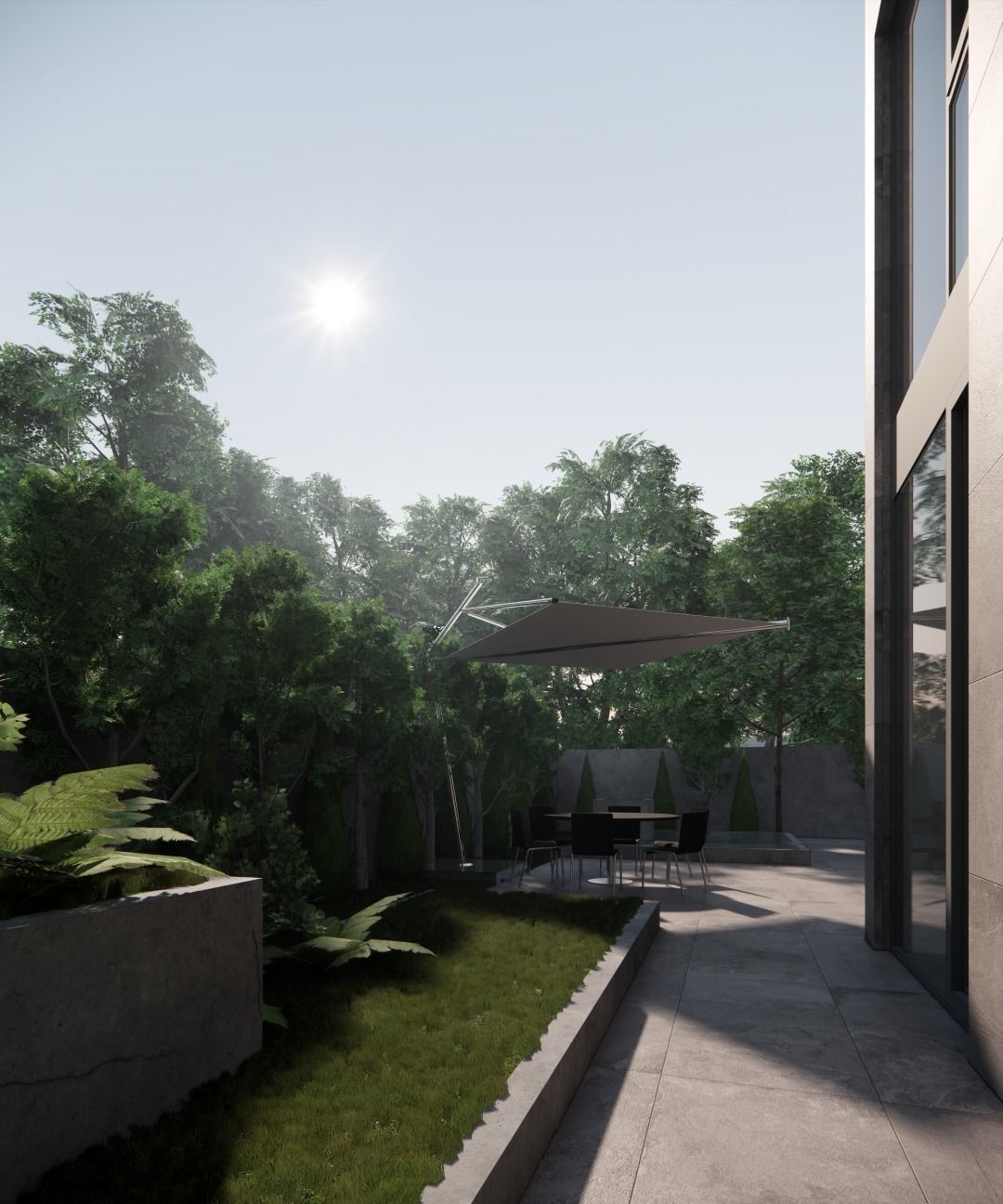 Modern Villa 3D model_21