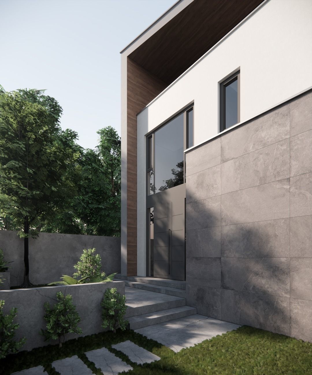 Modern Villa 3D model_16