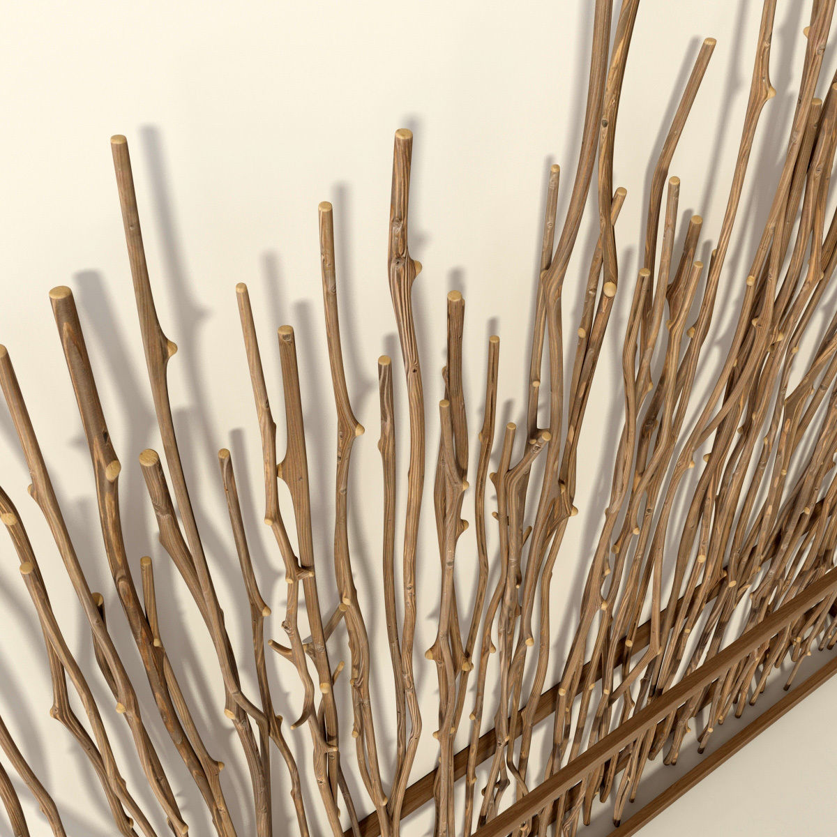 Branch crooked decor bedroom n1 3D model_9