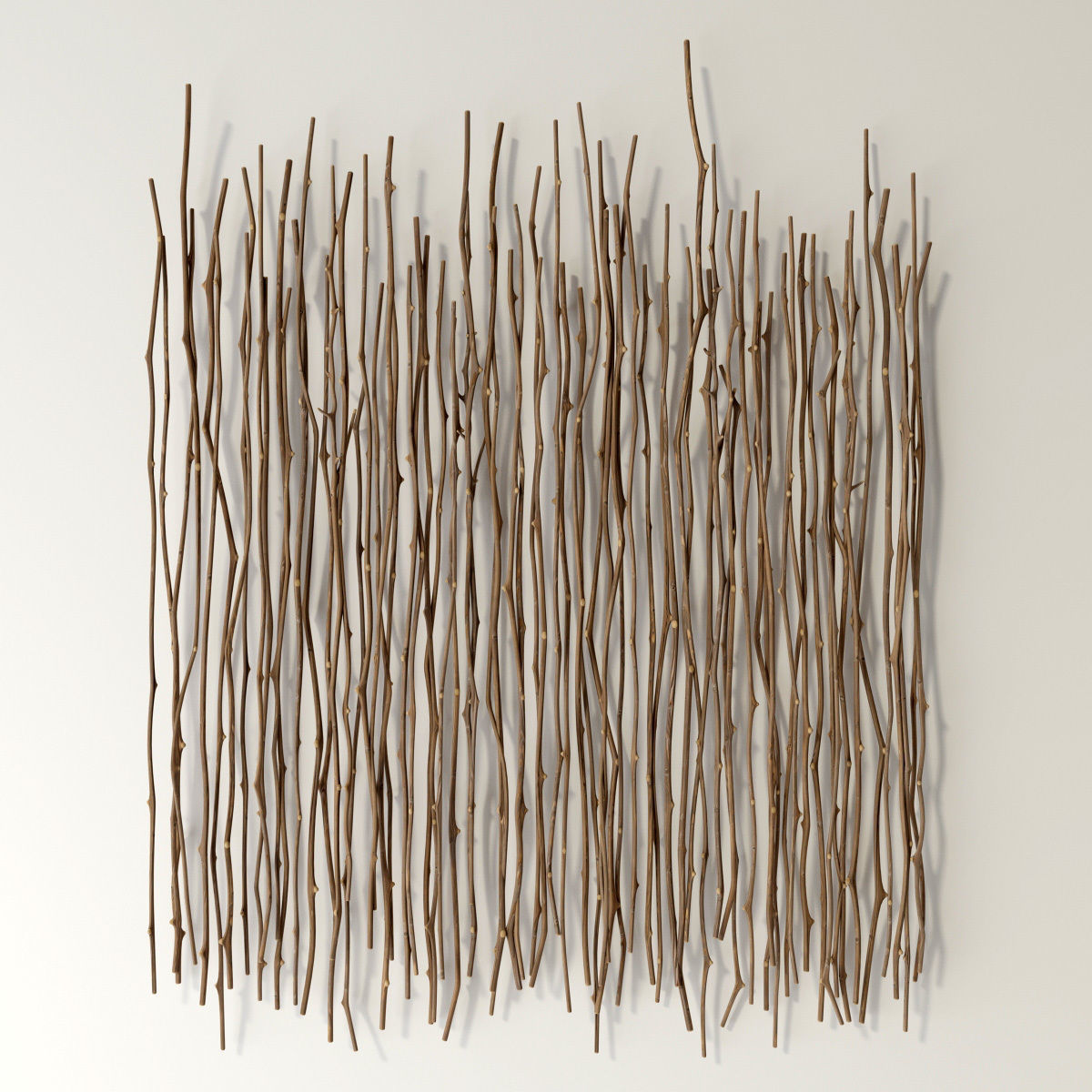 Branch crooked decor bedroom n1 3D model_2