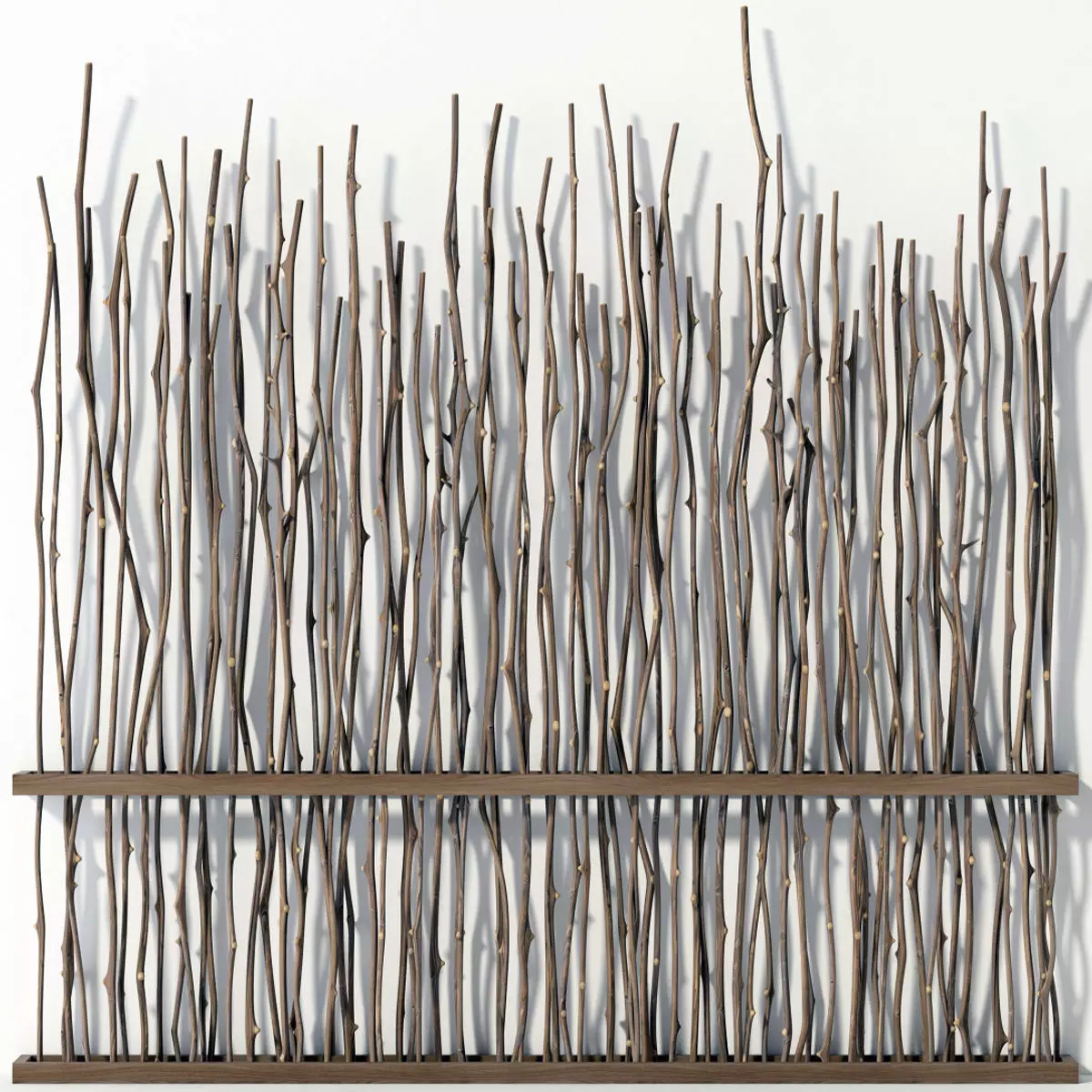 Branch crooked decor bedroom n1 3D model_0