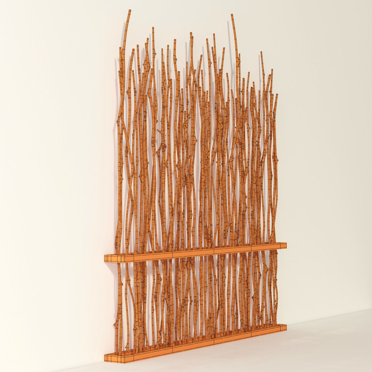 Branch crooked decor bedroom n1 3D model_23