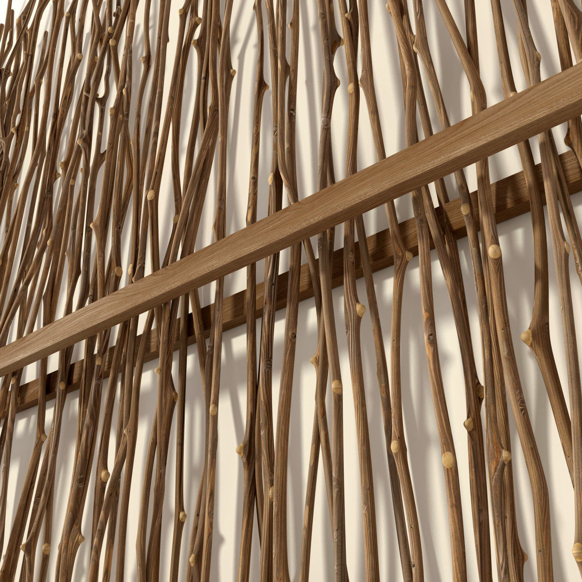 Branch crooked decor bedroom n1 3D model_8