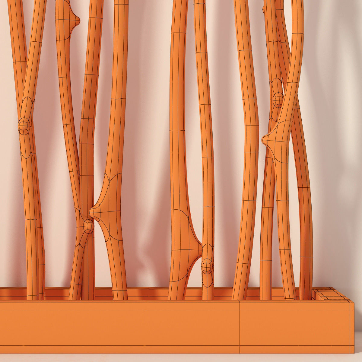 Branch crooked decor bedroom n1 3D model_25
