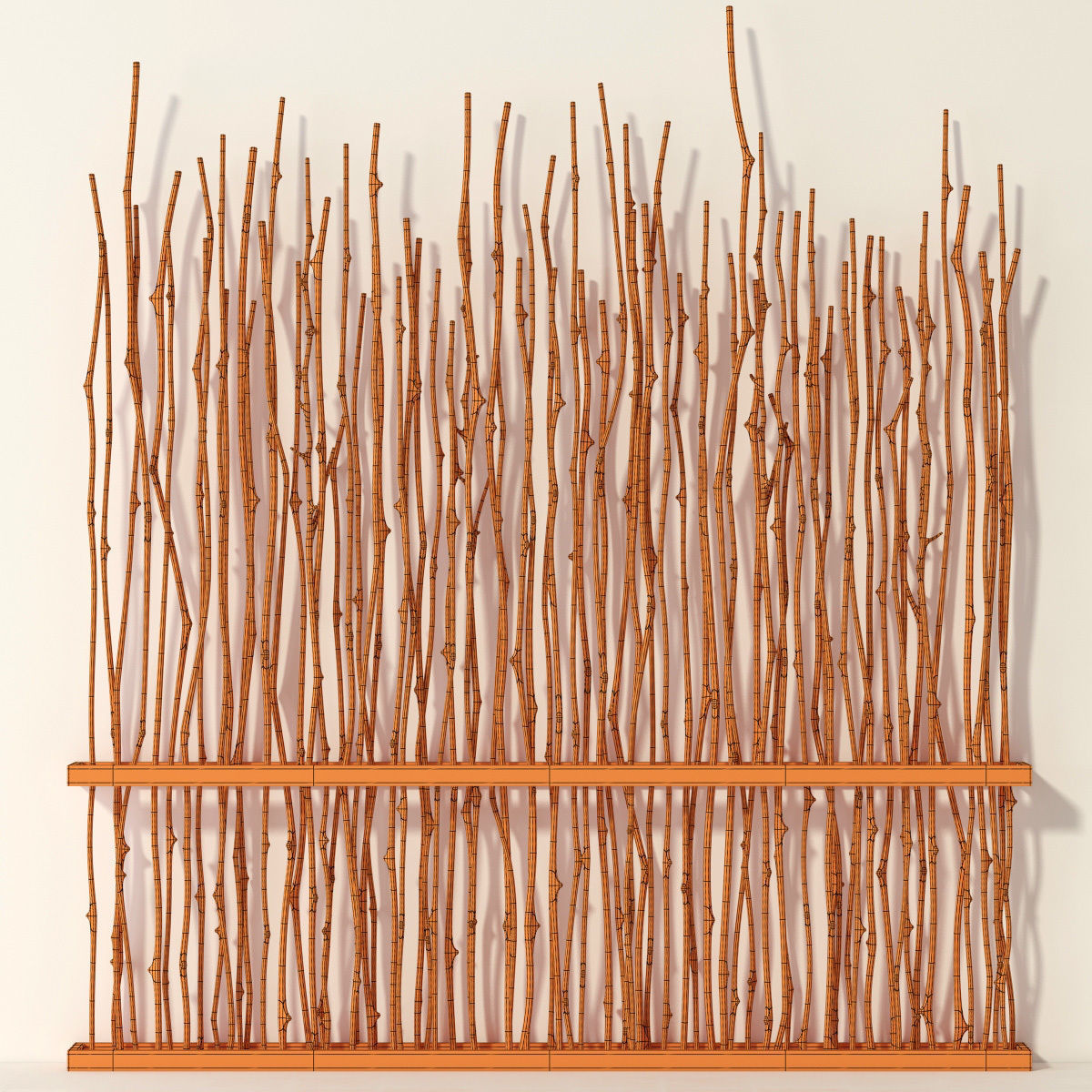 Branch crooked decor bedroom n1 3D model_17