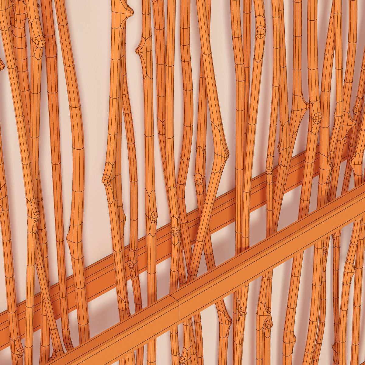 Branch crooked decor bedroom n1 3D model_20