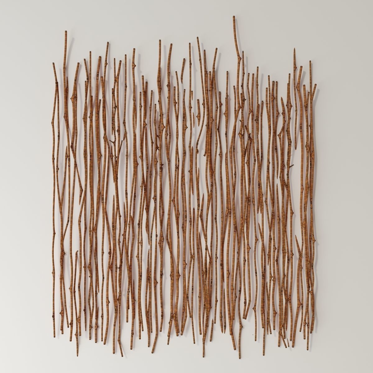 Branch crooked decor bedroom n1 3D model_5