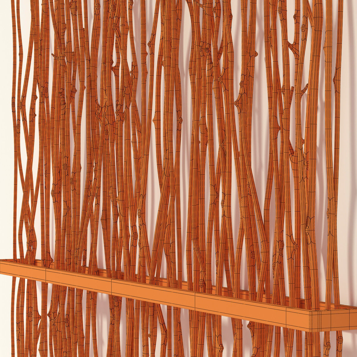 Branch crooked decor bedroom n1 3D model_18