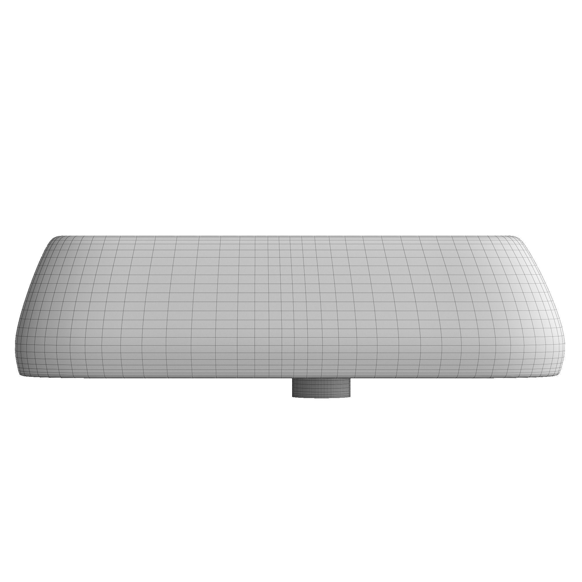 TableTop Basin in rounded rectangle shape Modeled in 3ds max 3D model_7