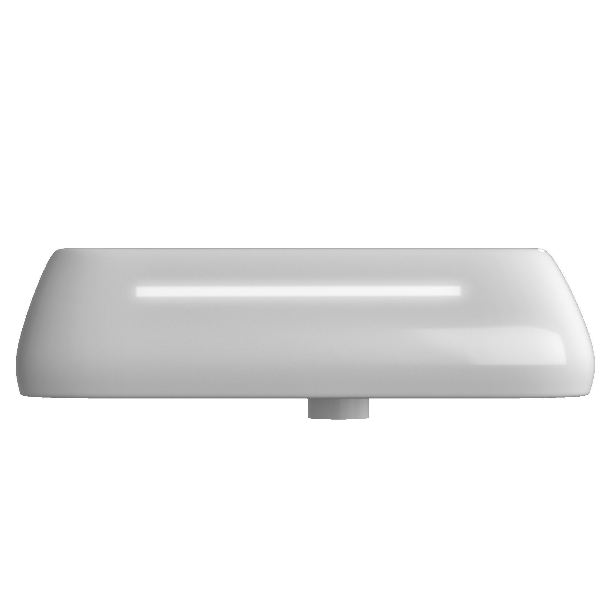 TableTop Basin in rounded rectangle shape Modeled in 3ds max 3D model_1