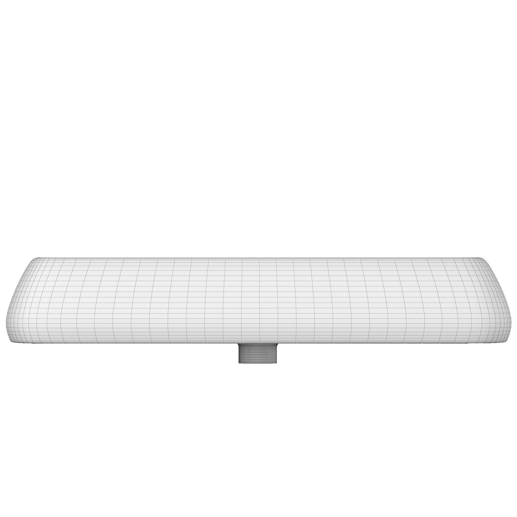 TableTop Basin in rounded rectangle shape Modeled in 3ds max 3D model_11